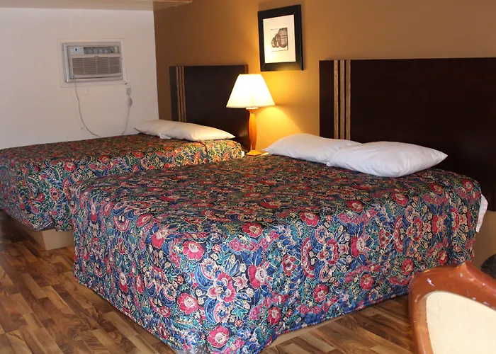 Motel American And Countryside