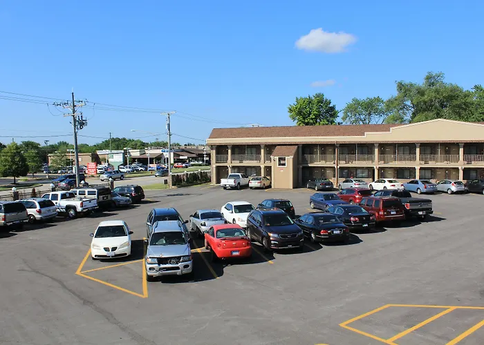 Motel American And Countryside