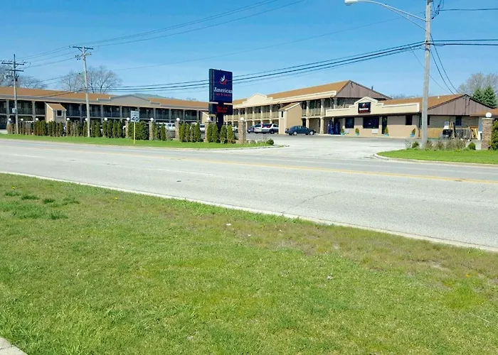 Motel American And Countryside